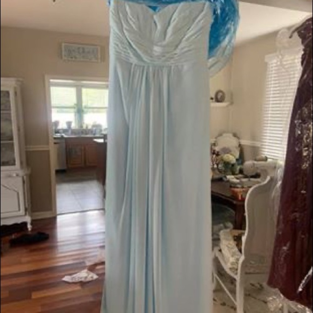 Long Strapless Dress